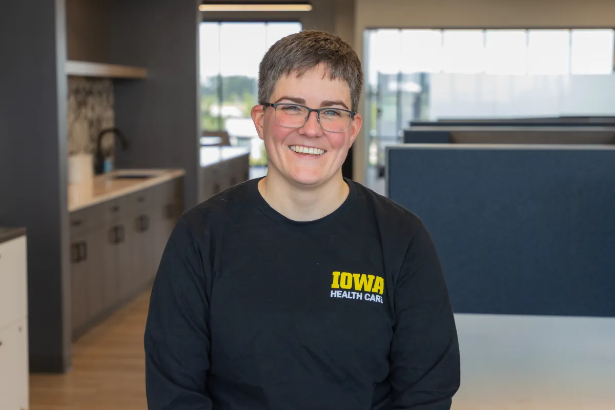 Molly Richardson photo, UI Health Care 