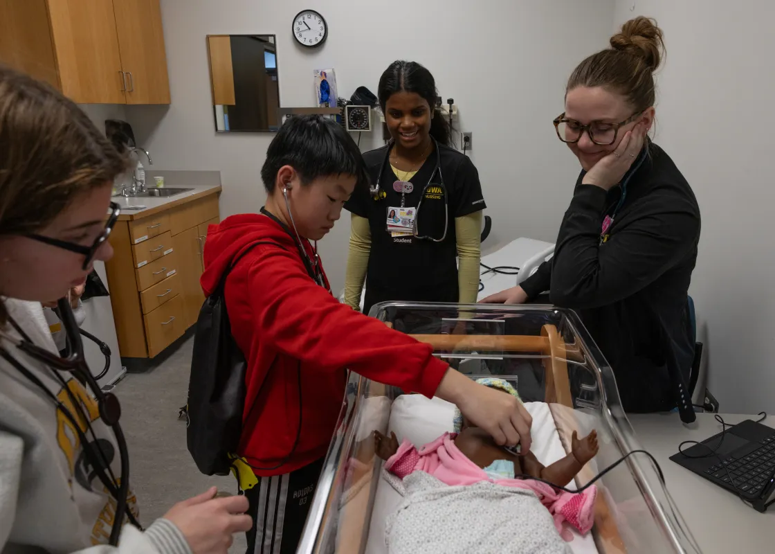 Kids Go STEM at the Carvery College of Medicine on Saturday, Dec. 6, 2025. 