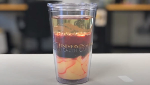 Branded UI Health Care reusable cup